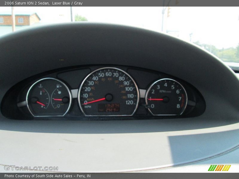 Laser Blue / Gray 2006 Saturn ION 2 Sedan