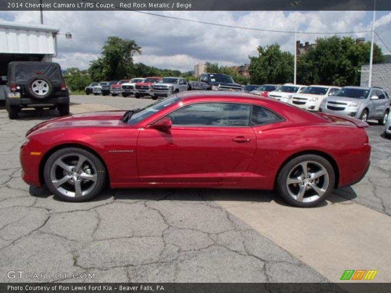  2014 Camaro LT/RS Coupe Red Rock Metallic