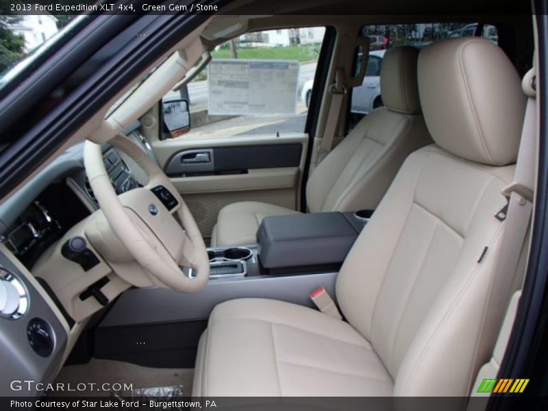 Front Seat of 2013 Expedition XLT 4x4