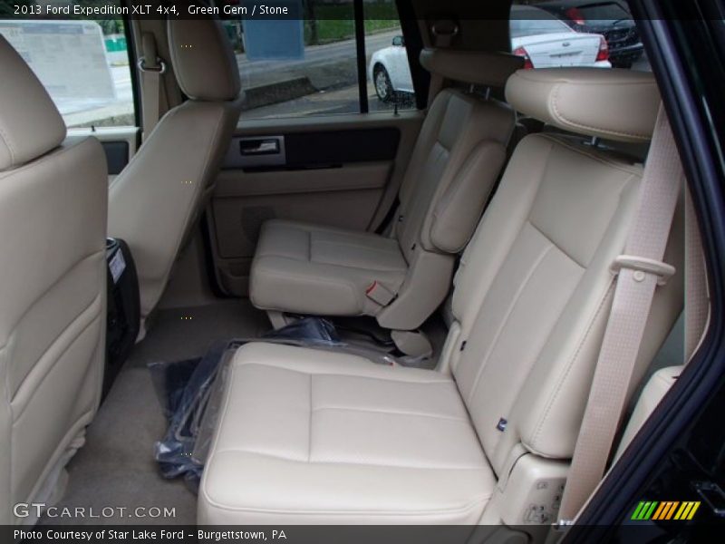 Rear Seat of 2013 Expedition XLT 4x4