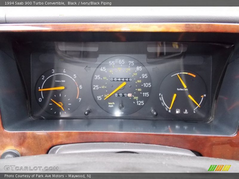  1994 900 Turbo Convertible Turbo Convertible Gauges