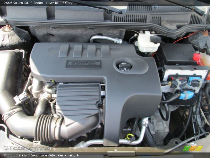 Laser Blue / Gray 2006 Saturn ION 2 Sedan