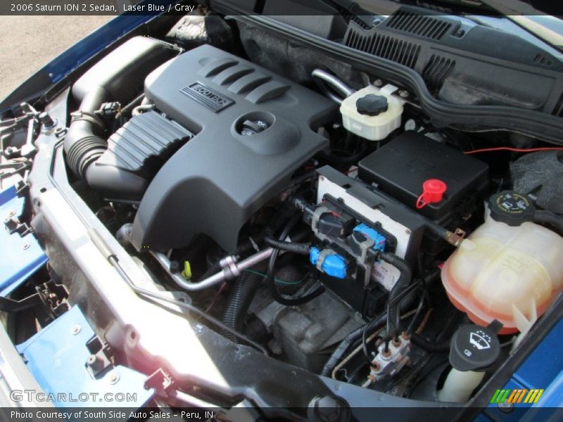 Laser Blue / Gray 2006 Saturn ION 2 Sedan