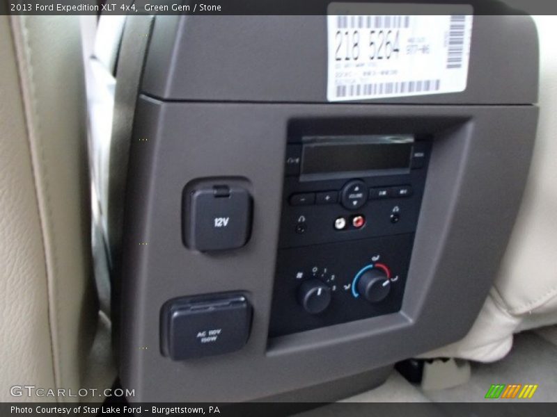 Controls of 2013 Expedition XLT 4x4