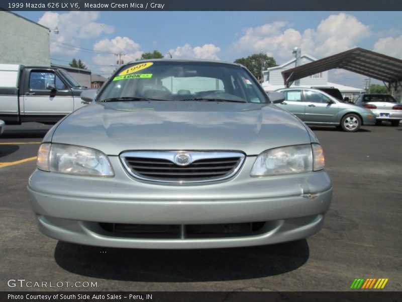 Meadow Green Mica / Gray 1999 Mazda 626 LX V6