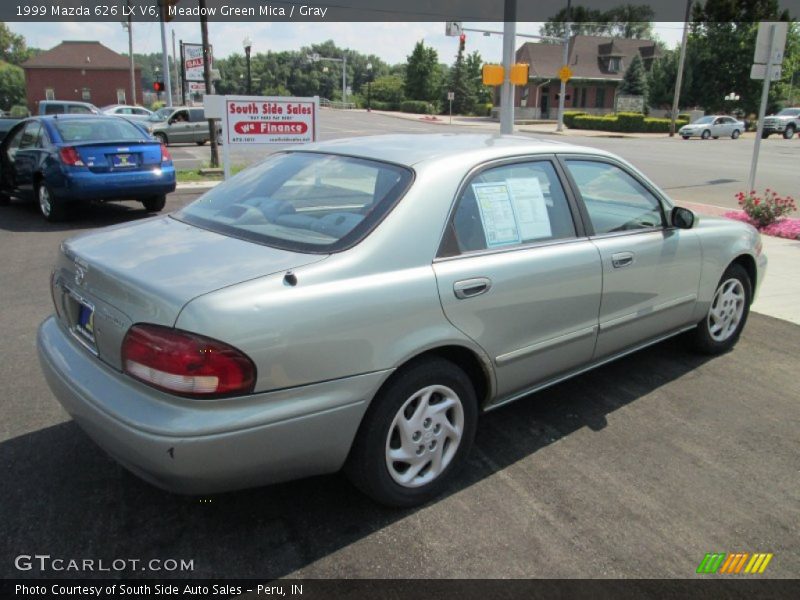 Meadow Green Mica / Gray 1999 Mazda 626 LX V6