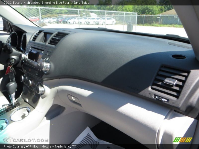 Shoreline Blue Pearl / Sand Beige 2011 Toyota Highlander