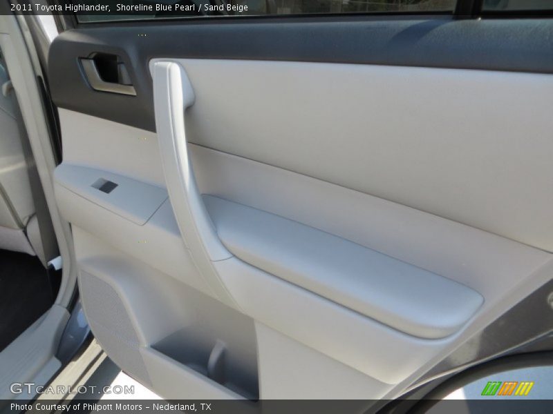 Shoreline Blue Pearl / Sand Beige 2011 Toyota Highlander