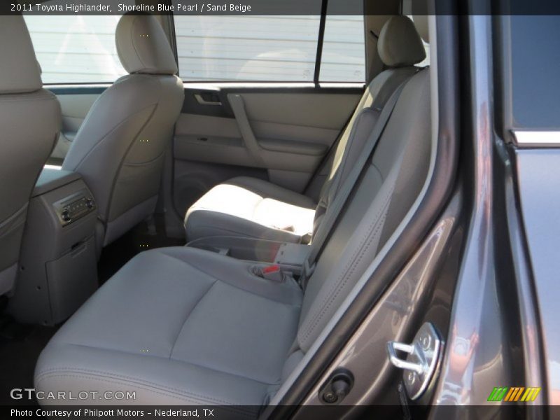 Shoreline Blue Pearl / Sand Beige 2011 Toyota Highlander