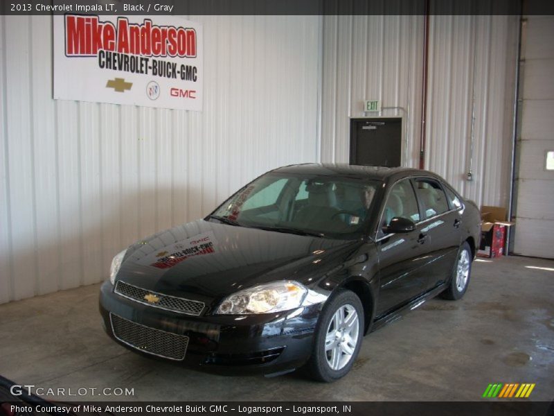 Black / Gray 2013 Chevrolet Impala LT