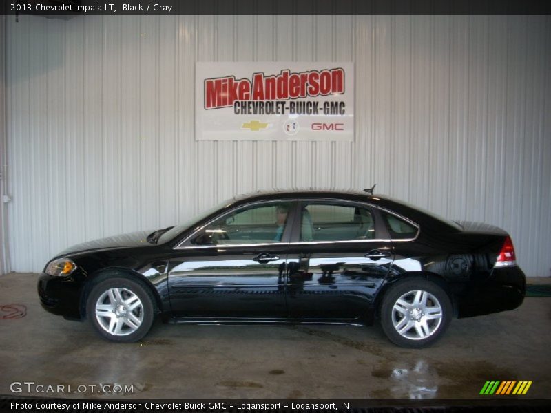 Black / Gray 2013 Chevrolet Impala LT