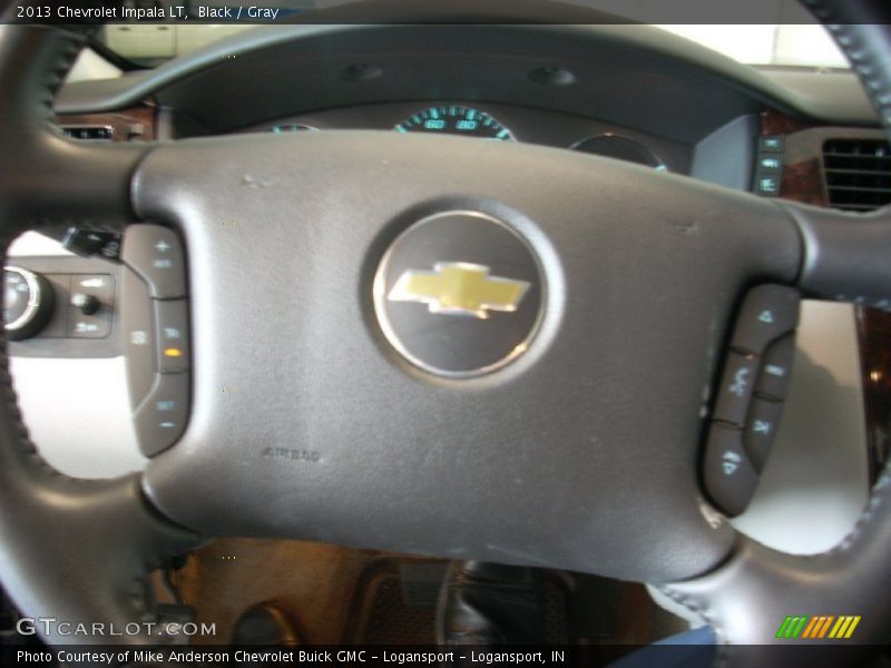 Black / Gray 2013 Chevrolet Impala LT