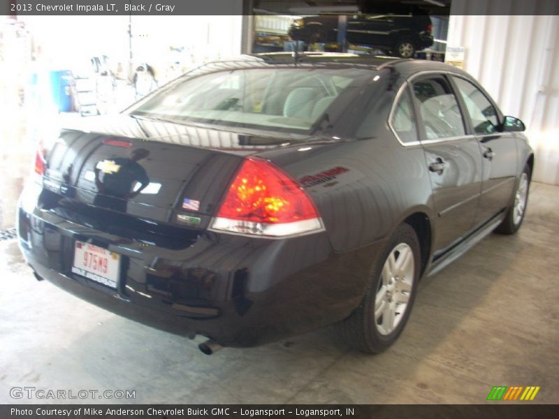 Black / Gray 2013 Chevrolet Impala LT