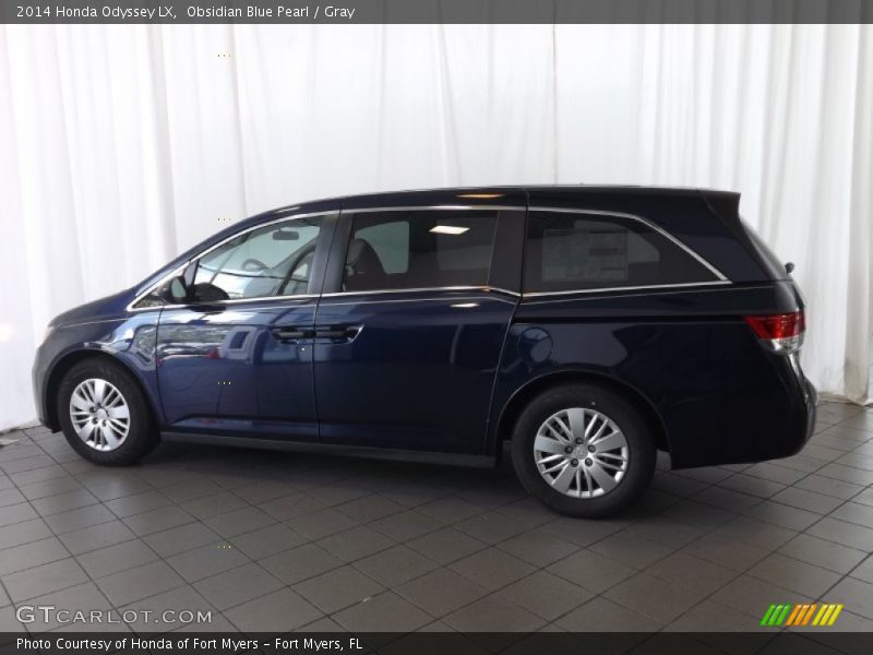  2014 Odyssey LX Obsidian Blue Pearl