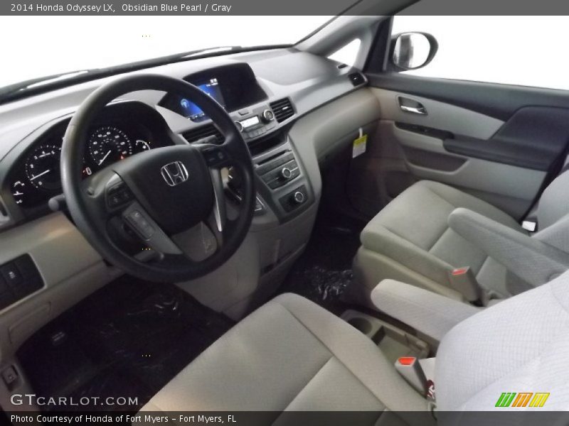 Gray Interior - 2014 Odyssey LX 
