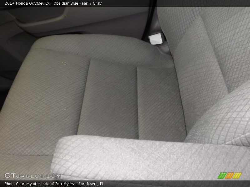 Obsidian Blue Pearl / Gray 2014 Honda Odyssey LX