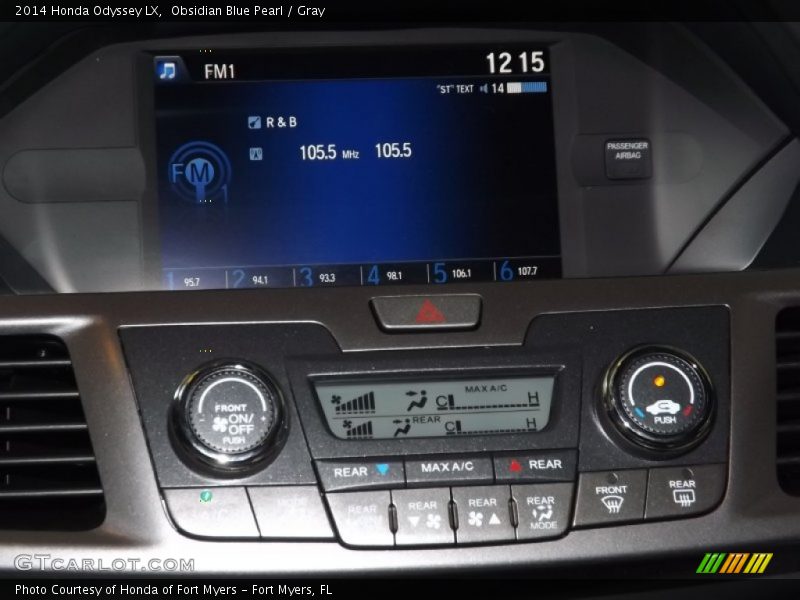 Controls of 2014 Odyssey LX