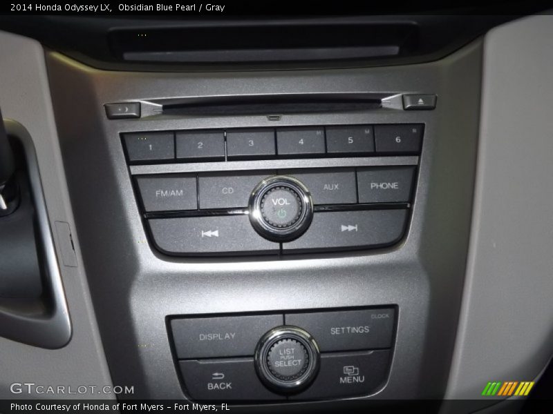 Controls of 2014 Odyssey LX