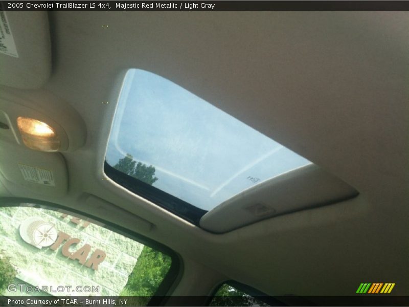 Majestic Red Metallic / Light Gray 2005 Chevrolet TrailBlazer LS 4x4