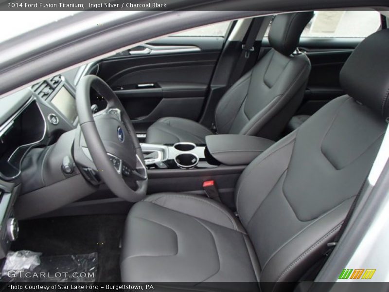 Front Seat of 2014 Fusion Titanium