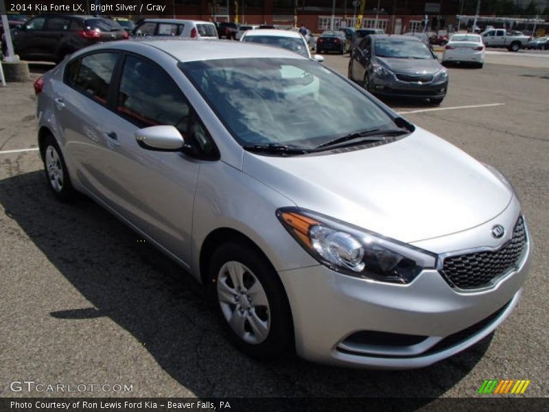 Bright Silver / Gray 2014 Kia Forte LX