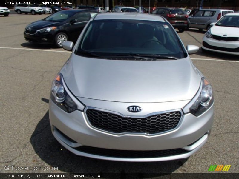 Bright Silver / Gray 2014 Kia Forte LX