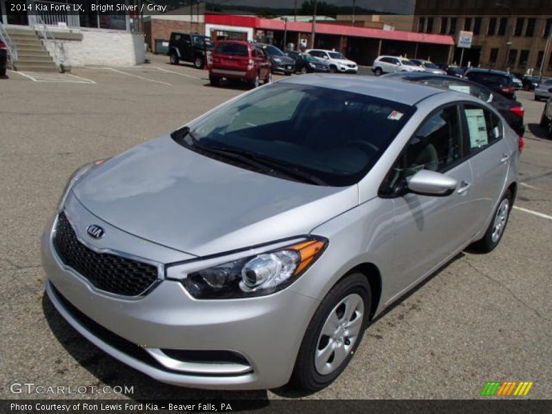 Bright Silver / Gray 2014 Kia Forte LX