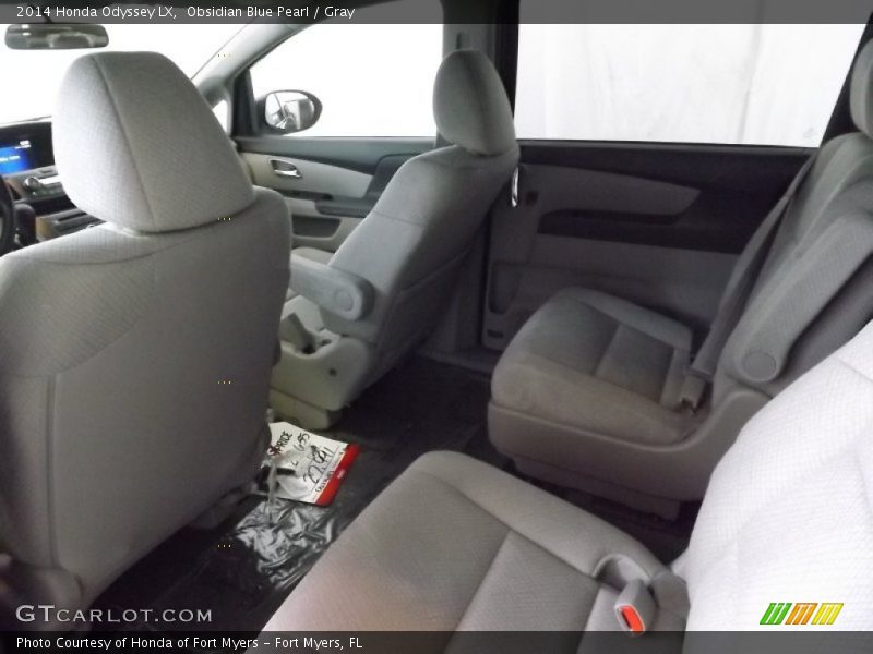 Obsidian Blue Pearl / Gray 2014 Honda Odyssey LX