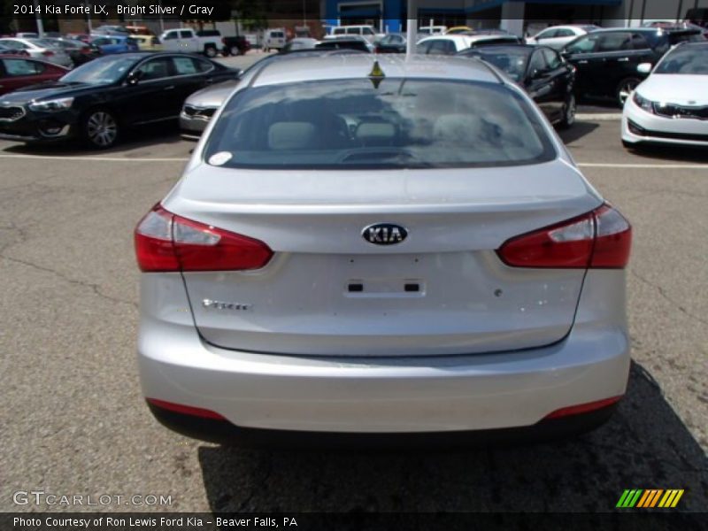 Bright Silver / Gray 2014 Kia Forte LX