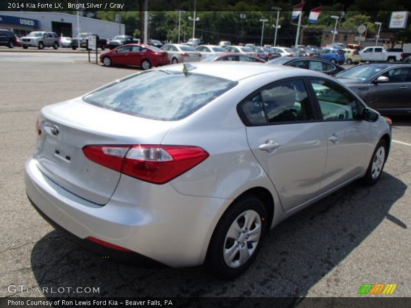 Bright Silver / Gray 2014 Kia Forte LX