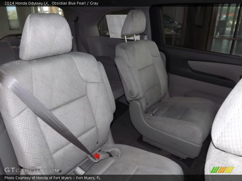 Obsidian Blue Pearl / Gray 2014 Honda Odyssey LX