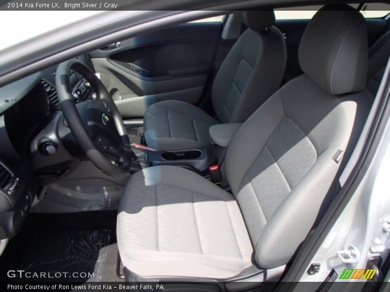 Bright Silver / Gray 2014 Kia Forte LX