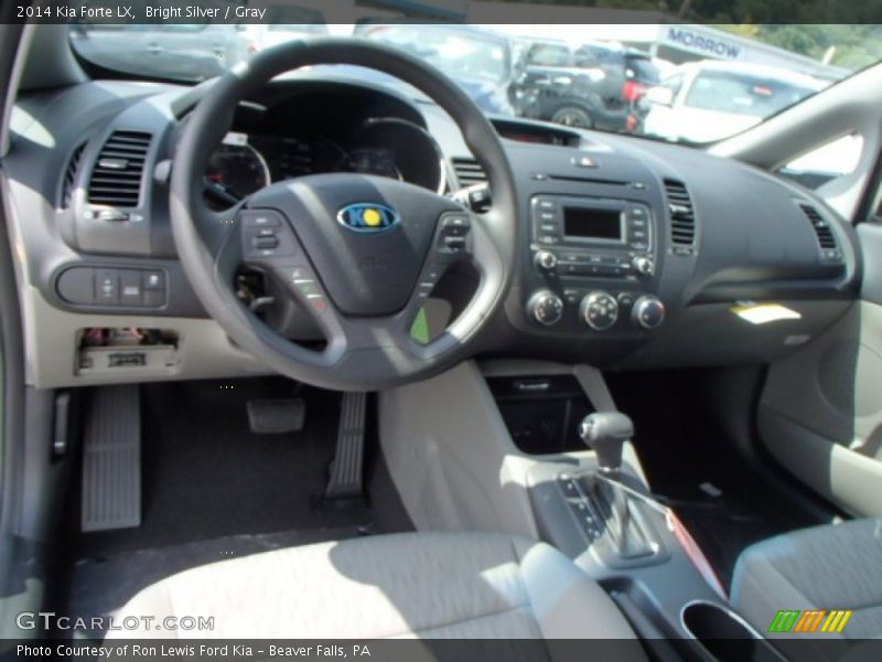 Bright Silver / Gray 2014 Kia Forte LX