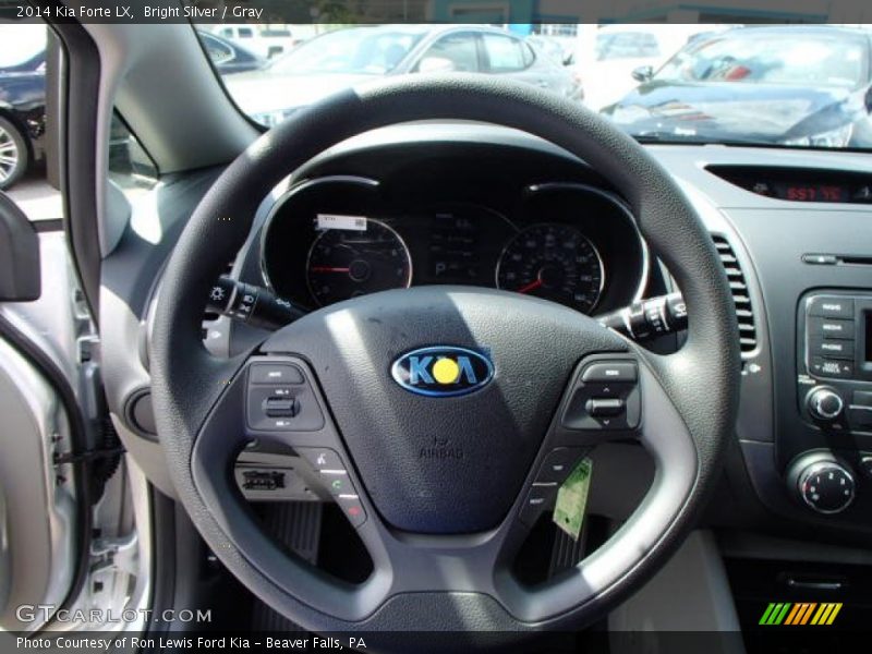 Bright Silver / Gray 2014 Kia Forte LX