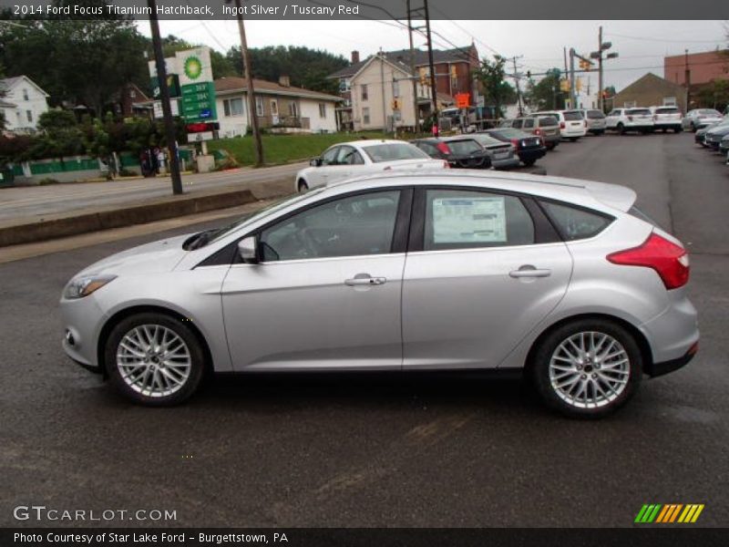  2014 Focus Titanium Hatchback Ingot Silver