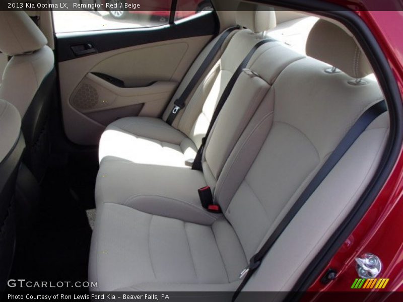 Remington Red / Beige 2013 Kia Optima LX