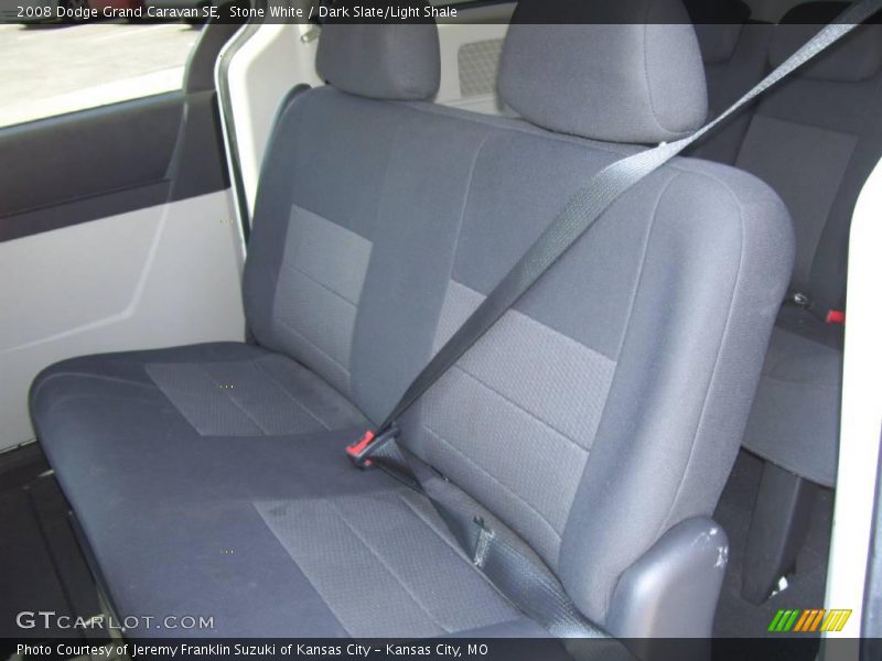 Stone White / Dark Slate/Light Shale 2008 Dodge Grand Caravan SE