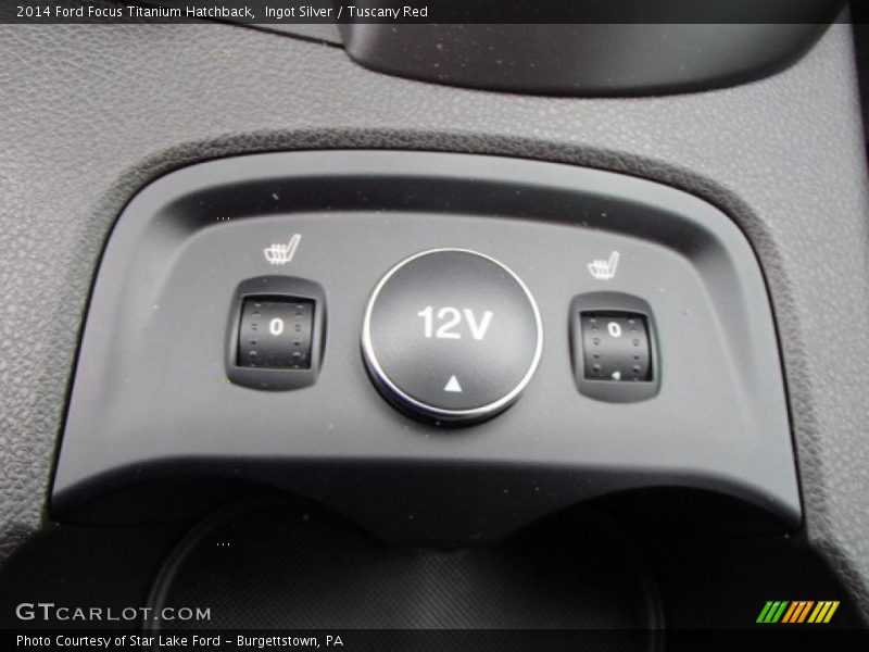 Controls of 2014 Focus Titanium Hatchback