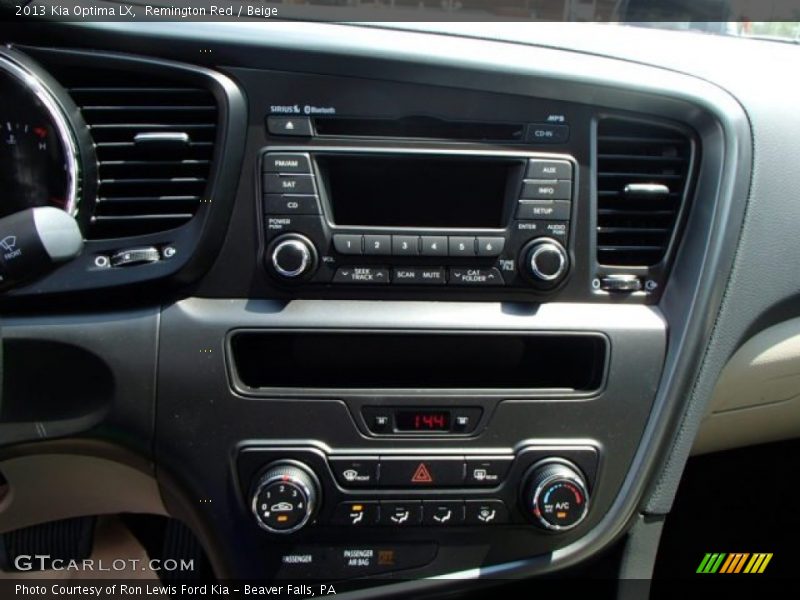Remington Red / Beige 2013 Kia Optima LX