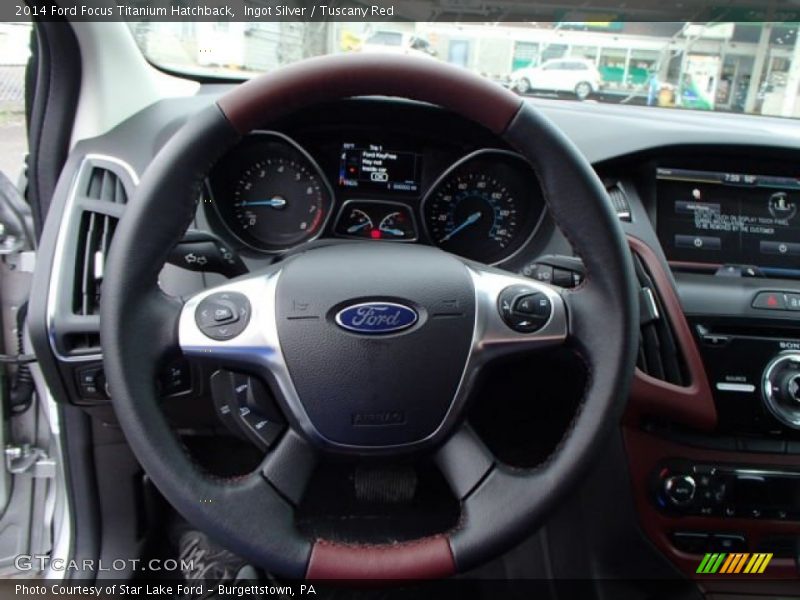  2014 Focus Titanium Hatchback Steering Wheel