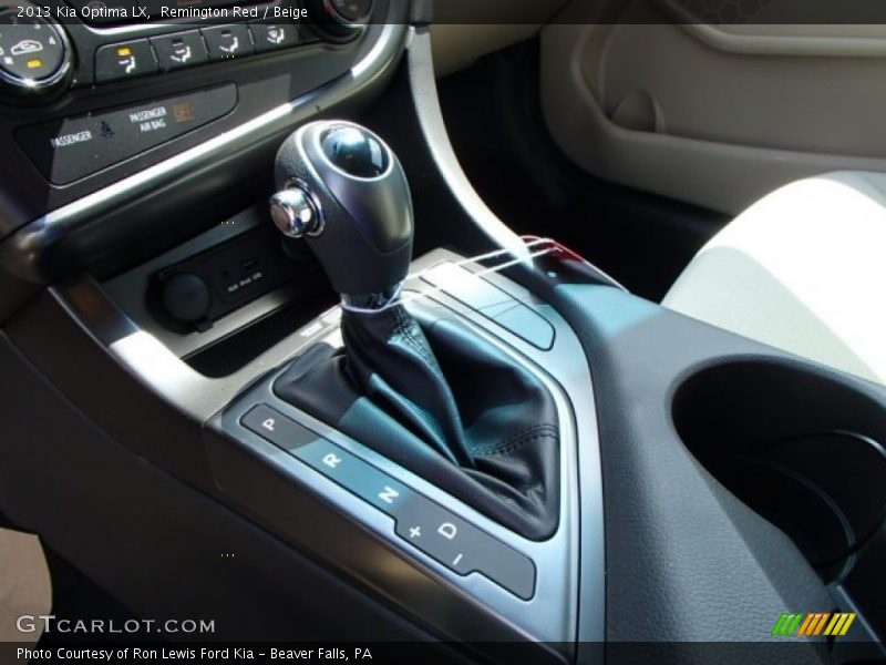 Remington Red / Beige 2013 Kia Optima LX