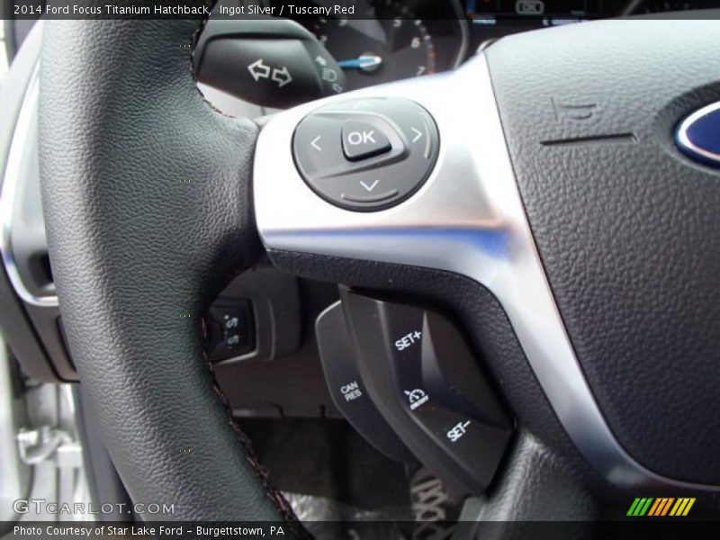 Controls of 2014 Focus Titanium Hatchback