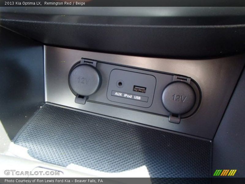 Remington Red / Beige 2013 Kia Optima LX