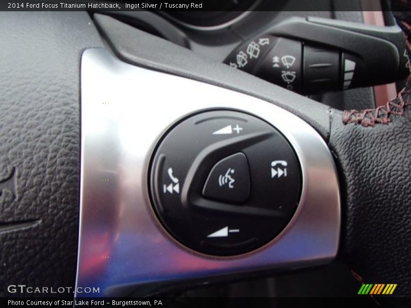 Controls of 2014 Focus Titanium Hatchback