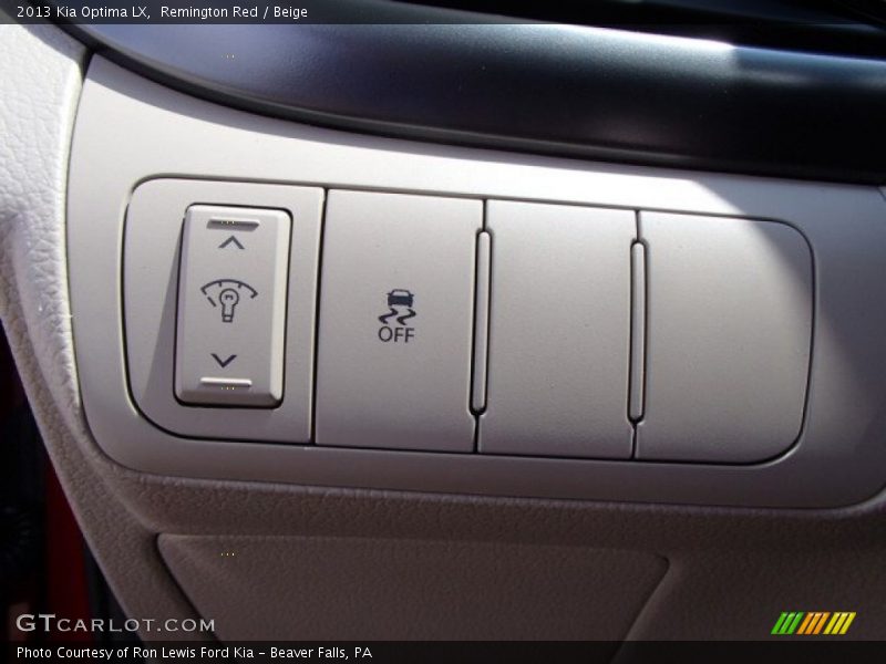 Remington Red / Beige 2013 Kia Optima LX