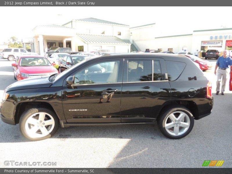 Black / Dark Slate Gray 2012 Jeep Compass Limited
