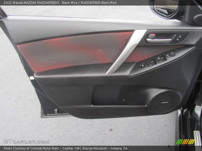 Black Mica / MAZDASPEED Black/Red 2012 Mazda MAZDA3 MAZDASPEED3