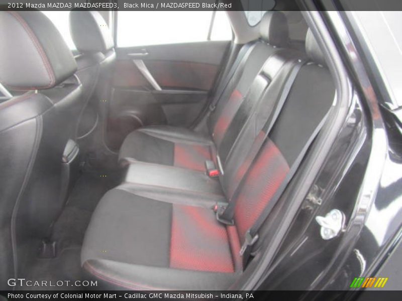 Black Mica / MAZDASPEED Black/Red 2012 Mazda MAZDA3 MAZDASPEED3