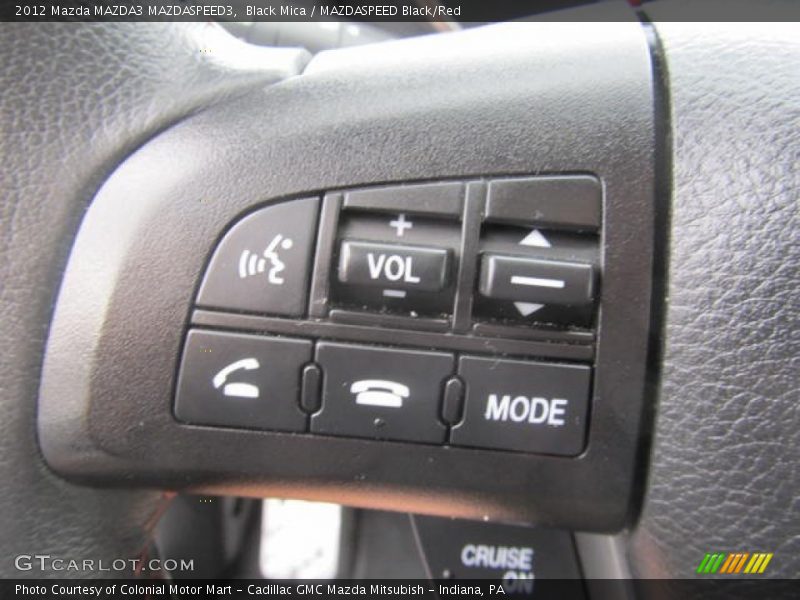 Black Mica / MAZDASPEED Black/Red 2012 Mazda MAZDA3 MAZDASPEED3