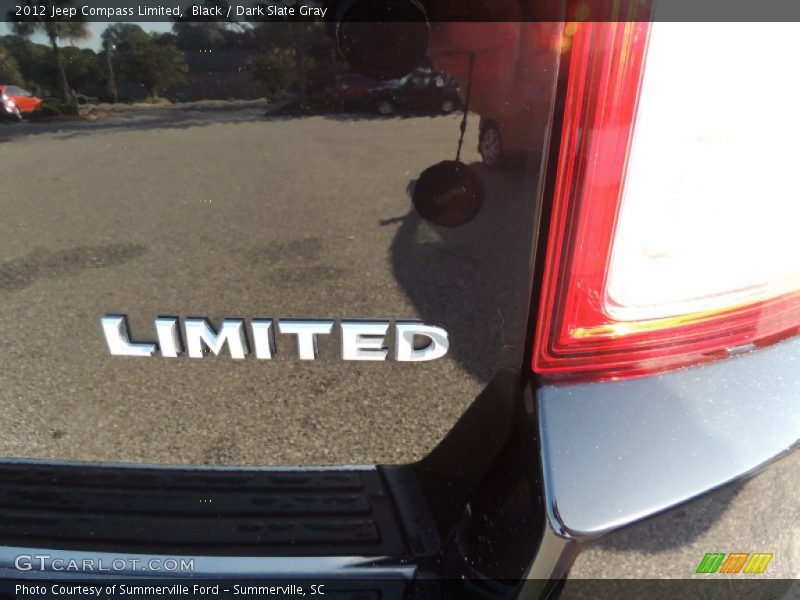 Black / Dark Slate Gray 2012 Jeep Compass Limited